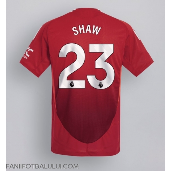 Manchester United Luke Shaw #23 Tricou Fotbal Replică 2024-25 Barbati Acasa